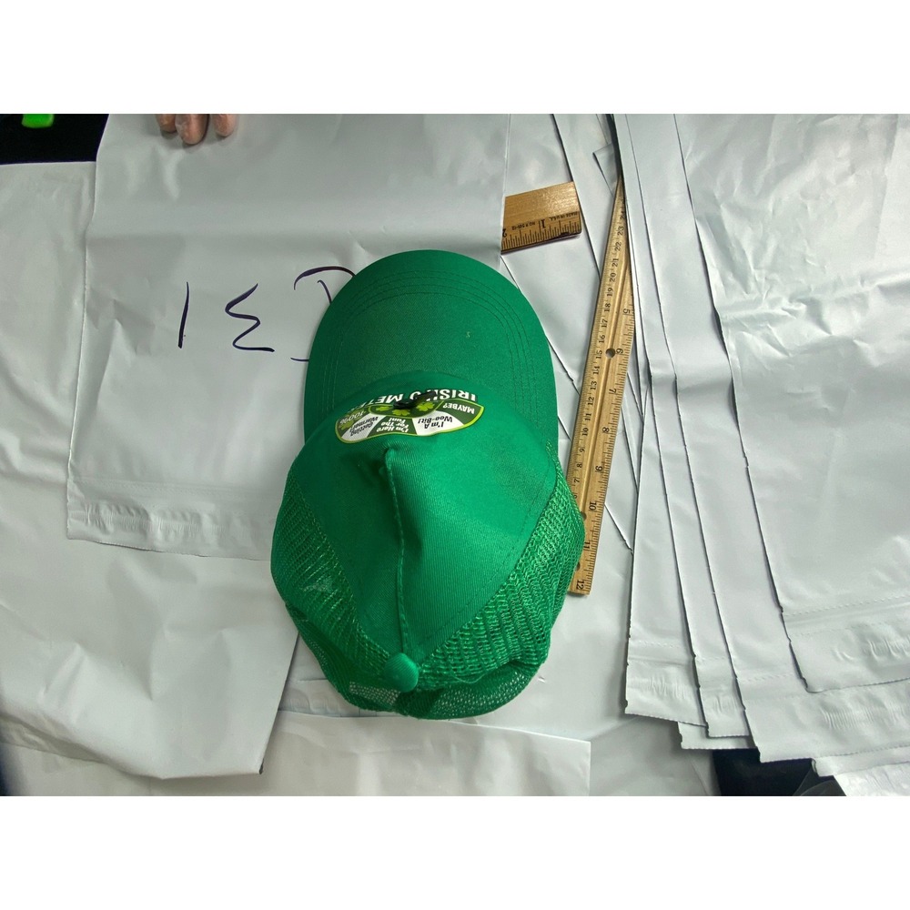 Irish Spring Mens Trucker Hat Green Mesh Adjustable Baseball‎ Cap